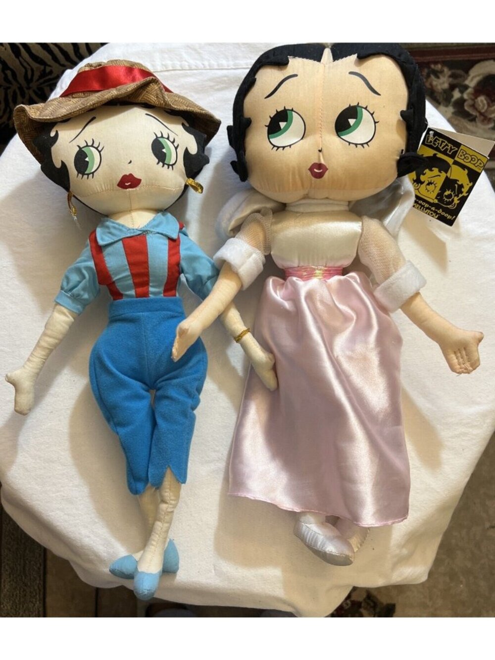 Betty Boop Angel & Cowboy Betty Boop Plush Dolls Collectible